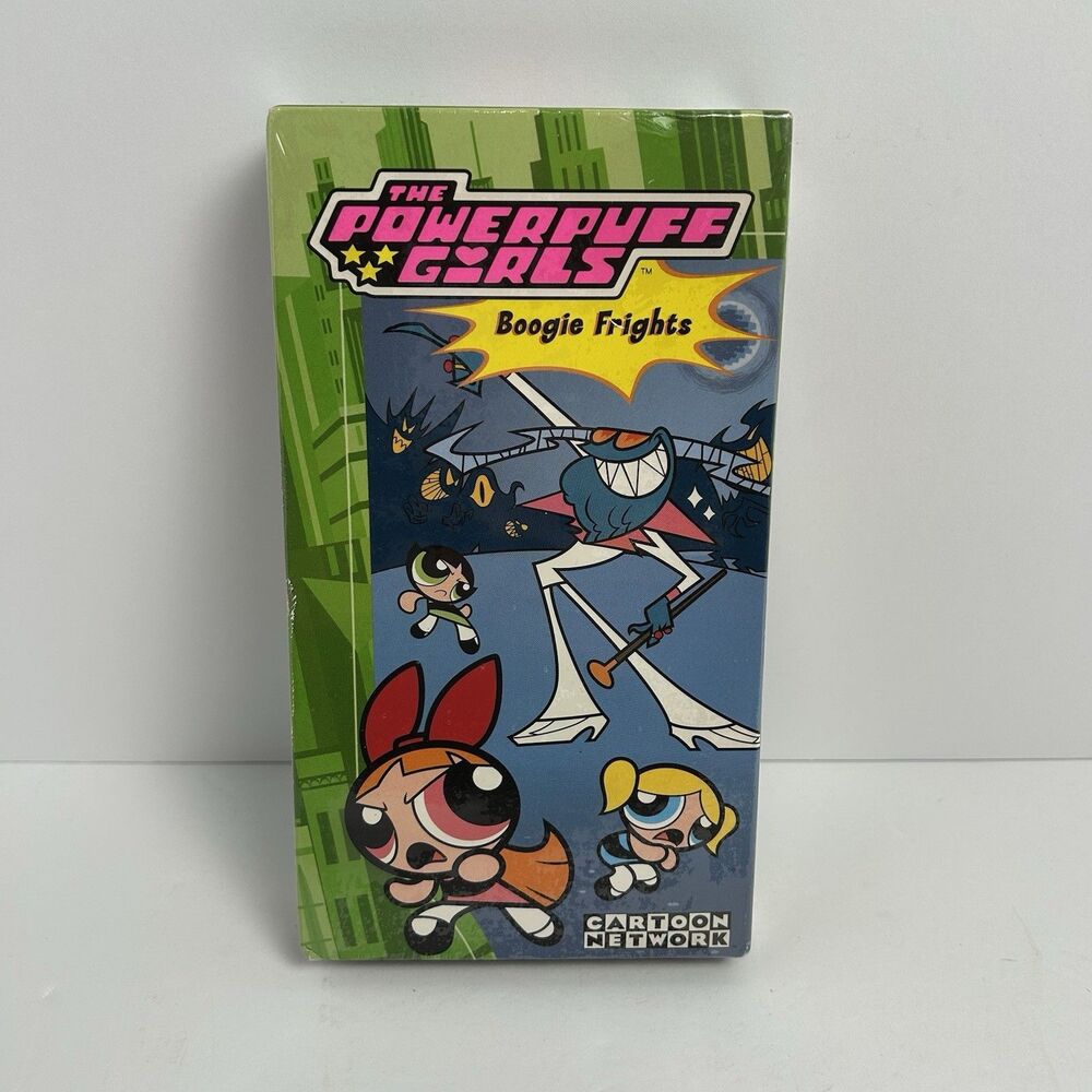 Brand New The Powerpuff Girls Boogie Frights VHS Sleeve Cover Cartoon Network